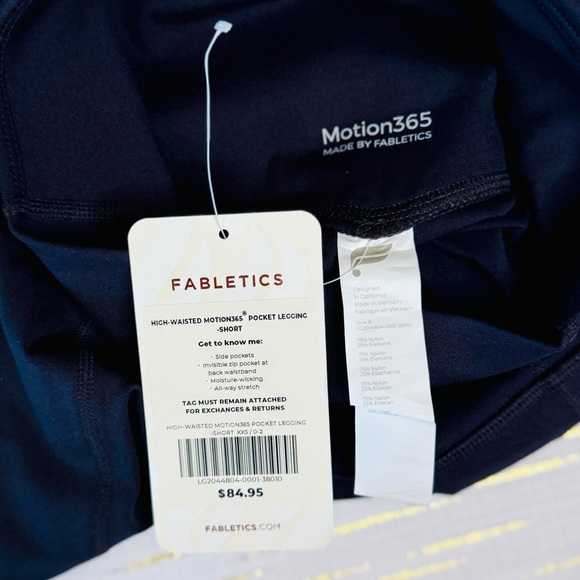 Fabletics Motion 365 Black Performance Leggings - Picture 9 of 9